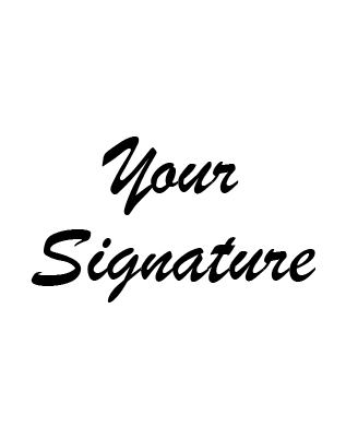 Custom Signature File