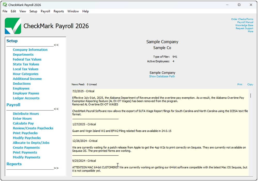 Payroll Dashboard