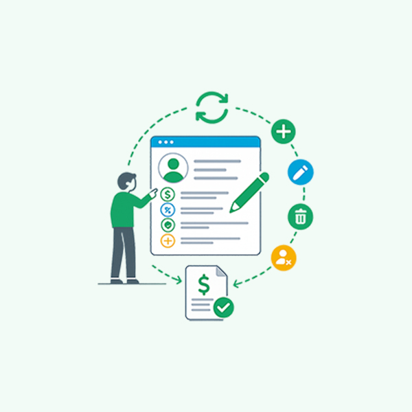 Easily-Update Information Anytime