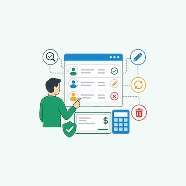 payroll before finalizing