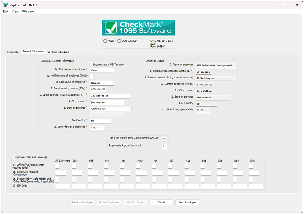 Employee General Details